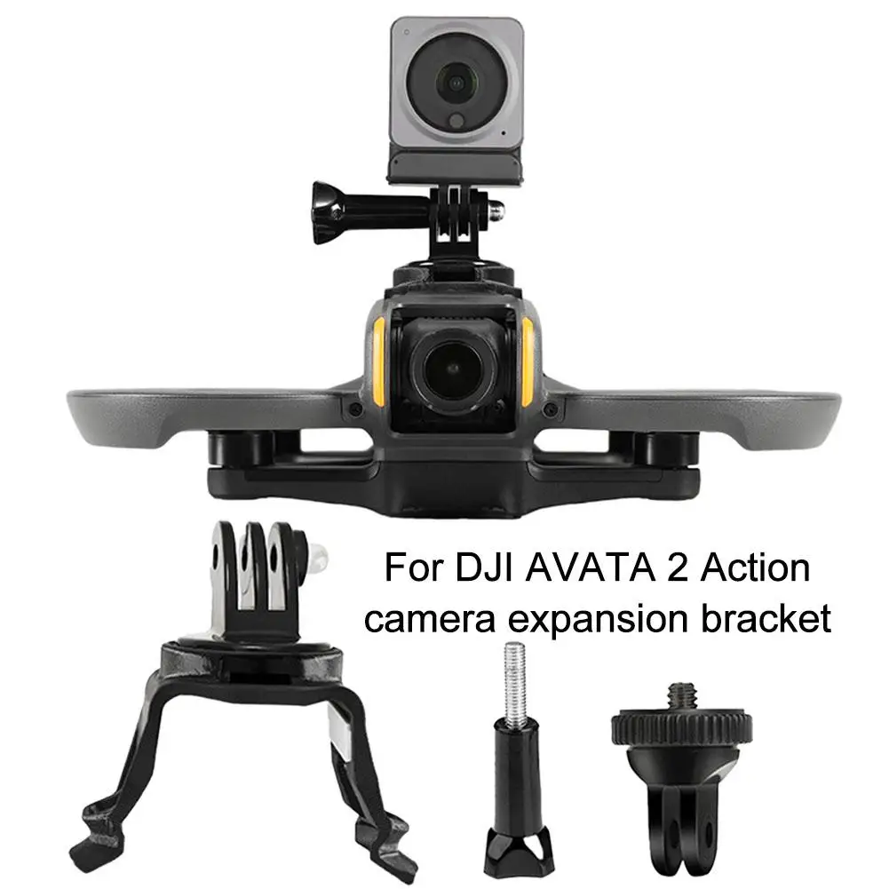 

Unmanned Aerial Head Accessories Shuttle Action Camera Mounted Fixed Stand Aerial Camera Extension Kit For DJI Avata 2 N7F6