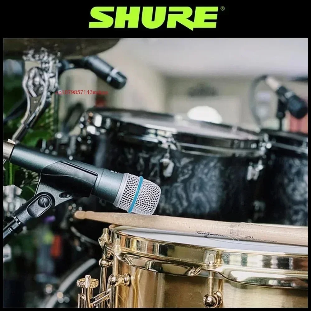 Проводной микрофон SHURE BETA 57A, динамический кардиоидный микрофон для домашней студийной записи, микрофон для караоке, музыки, выступлений, живых