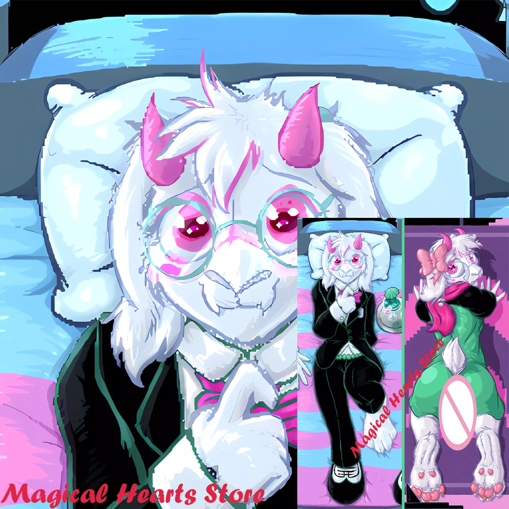 

Dakimakura Anime Ralsei Pillowcase Double-sided Print Hugging Bedding Cosplay Body Pillow Cover Case Dropshipping