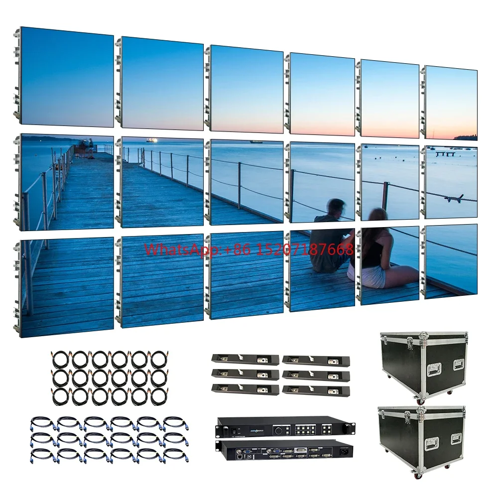 

P3.91 P4.8 outdoor led screen outdoor led videotron stage background led display P3 led display panels sewa led Indonesia
