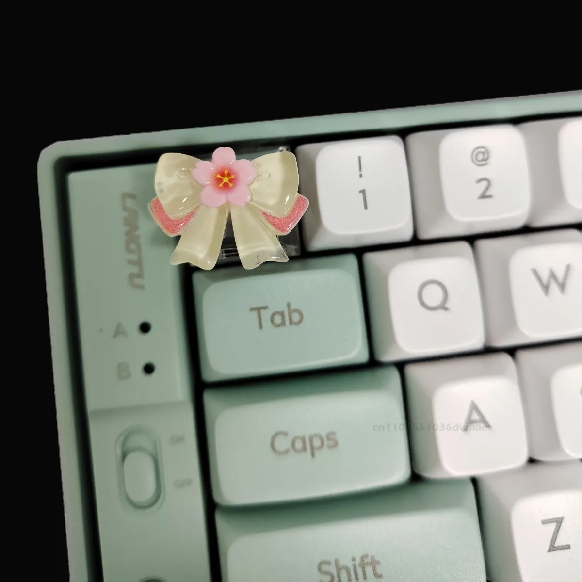 Bowknot Sakura ESC Copritasti per Cherry Profilo MX Switch Tastiera meccanica Copritasti Ufficio Amico Regalo Accessori di gioco ﻿ ﻿