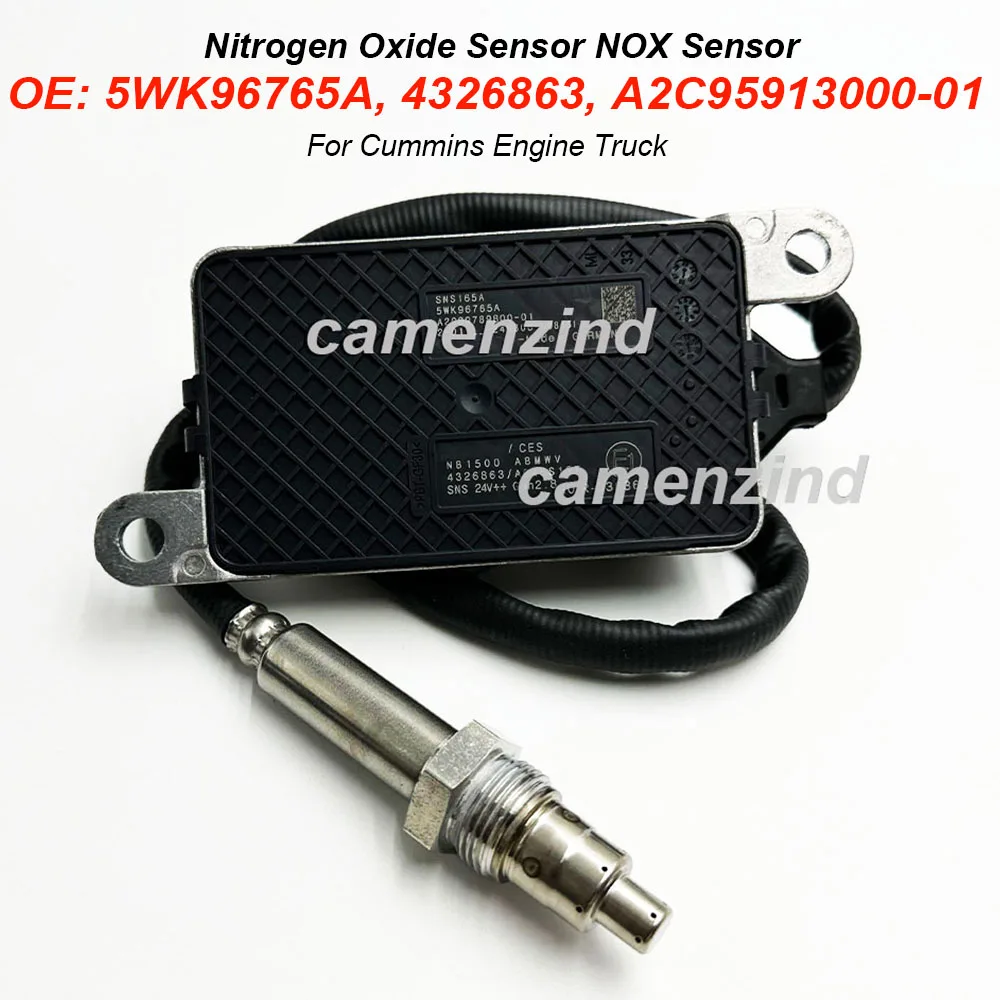 

Датчик оксида азота (NOx) 5WK96765A 4326863 A045S157 4326471 4307260 для двигателя грузовика Cummins 5WK96765B A2C95913000-01
