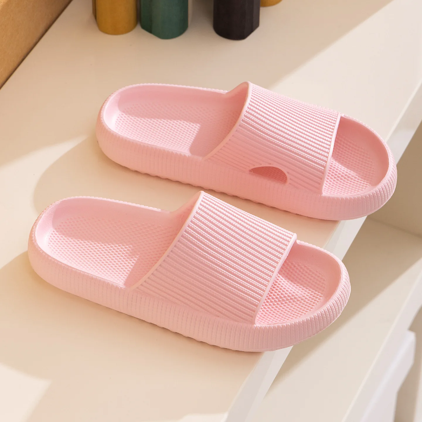 2026 Boys Girls Indoor Shoes Children's Slippers Anti-slip Wear-resistant EVA Sandals Thick bottom Non-slip Kids Home Shoes