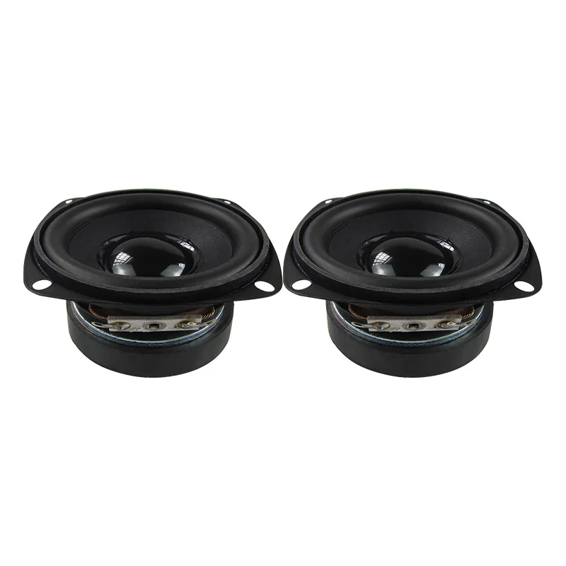 4Ohm 10W Full Range Audio Speaker 3 Inch Moving Coil Loudspeaker For Home Theater DIY Loudspeaker Replace Parts 2PC