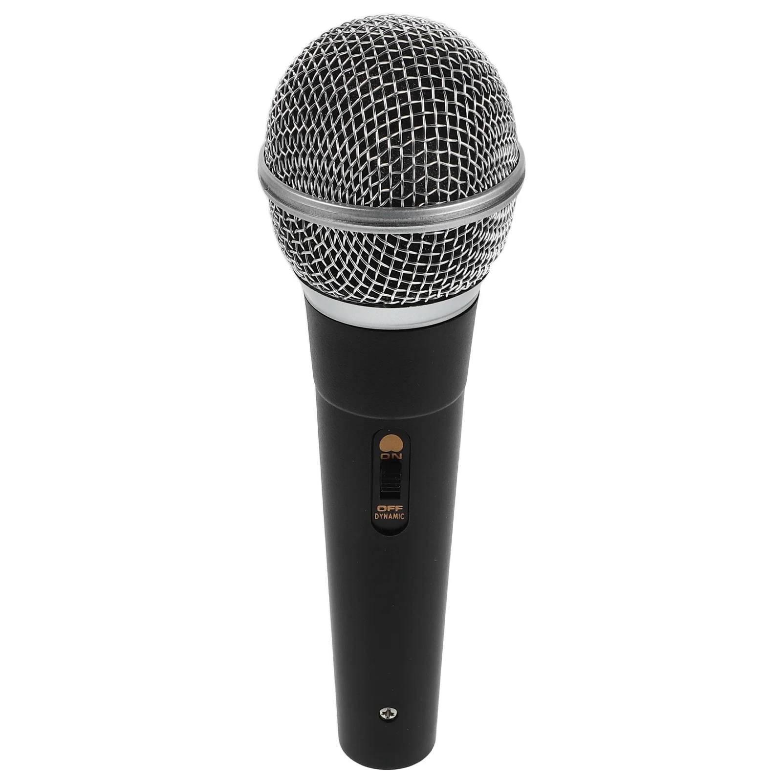

Realistic Simulation Interview Microphone For Kids Lightweight Plastic Pretend Play Stage Performance Party Music Activities