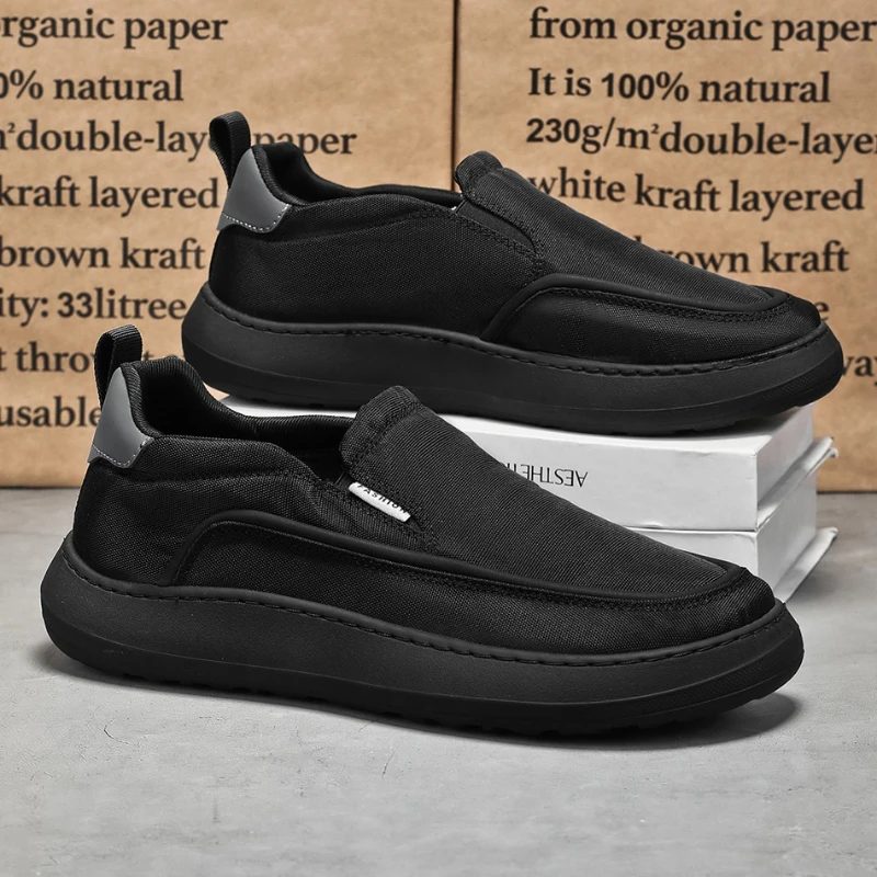 

Best-selling Men's Simple Design Spring and Summer Breathable Fly-weave Flat Lightweight and Soft Wearable Walking Shoes