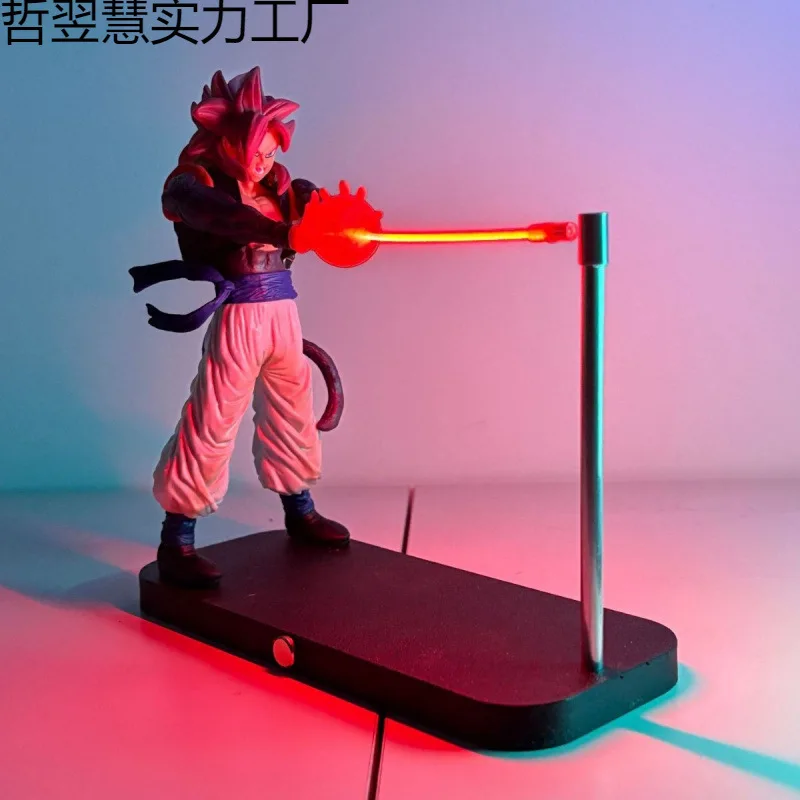 

Dragon Ball Super Saiyan Son Goku Chaozu фигурка динамическая волна Kamehameha волна ночник украшение орнамент игрушки подарок