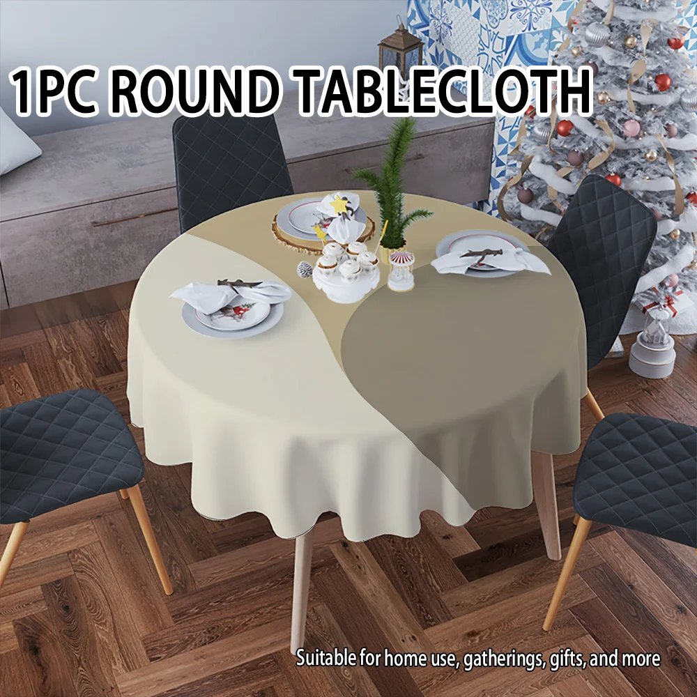 Newly designed printed round tablecloth - Modern art round tablecloth