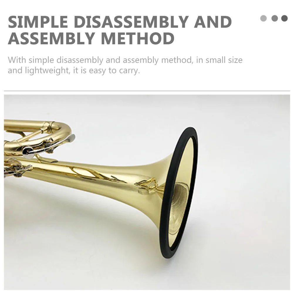 

Sound Silence Ring Protective Cover Saxophone Mute Dampener Case for Trumpet Accessories Mutes Silica Gel Alto