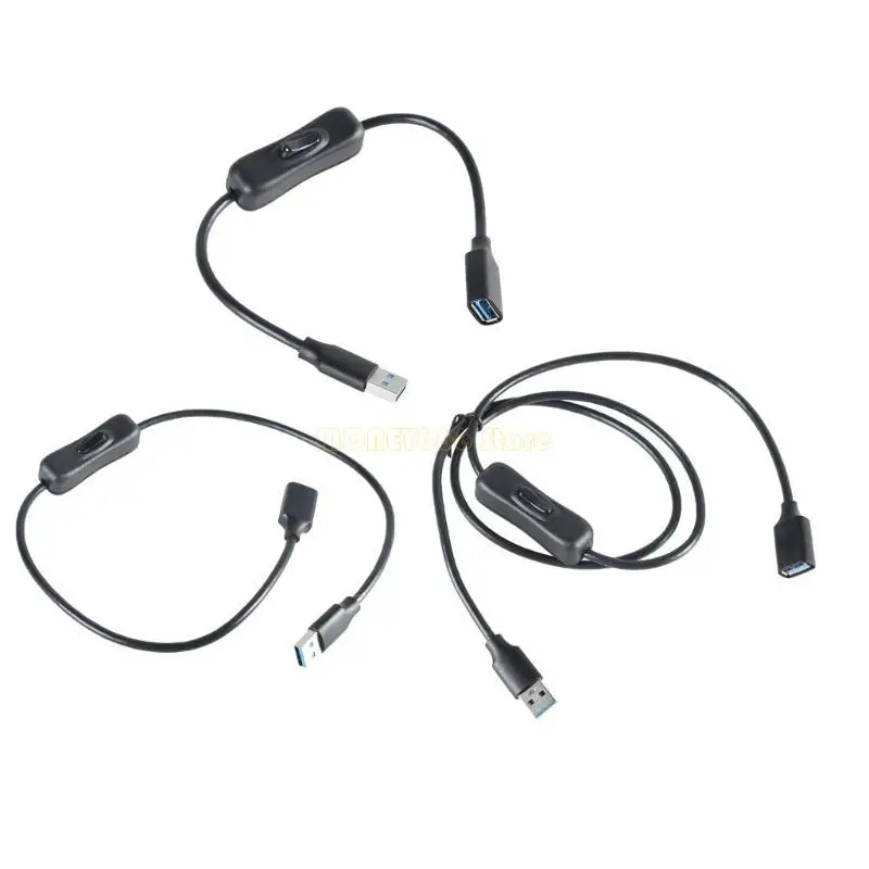 F62C USB 전원 스위칭 제어 버튼이있는 익스텐더 케이블 5Gbps 데이터