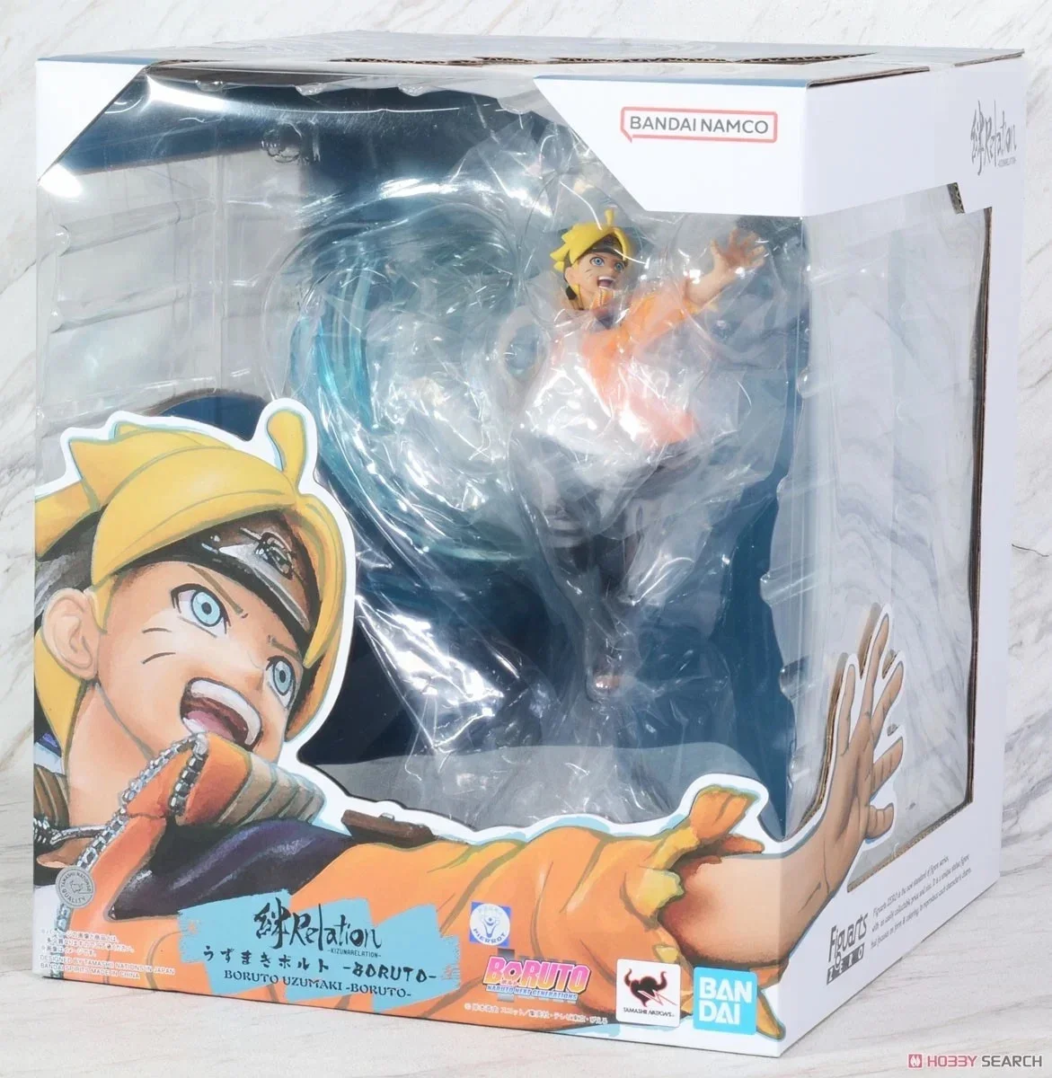 Dalam stok Bandai Figuarts ZERO NARUTO generasi berikutnya Model tokoh Anime mainan Model koleksi figur aksi anak laki-laki boneka