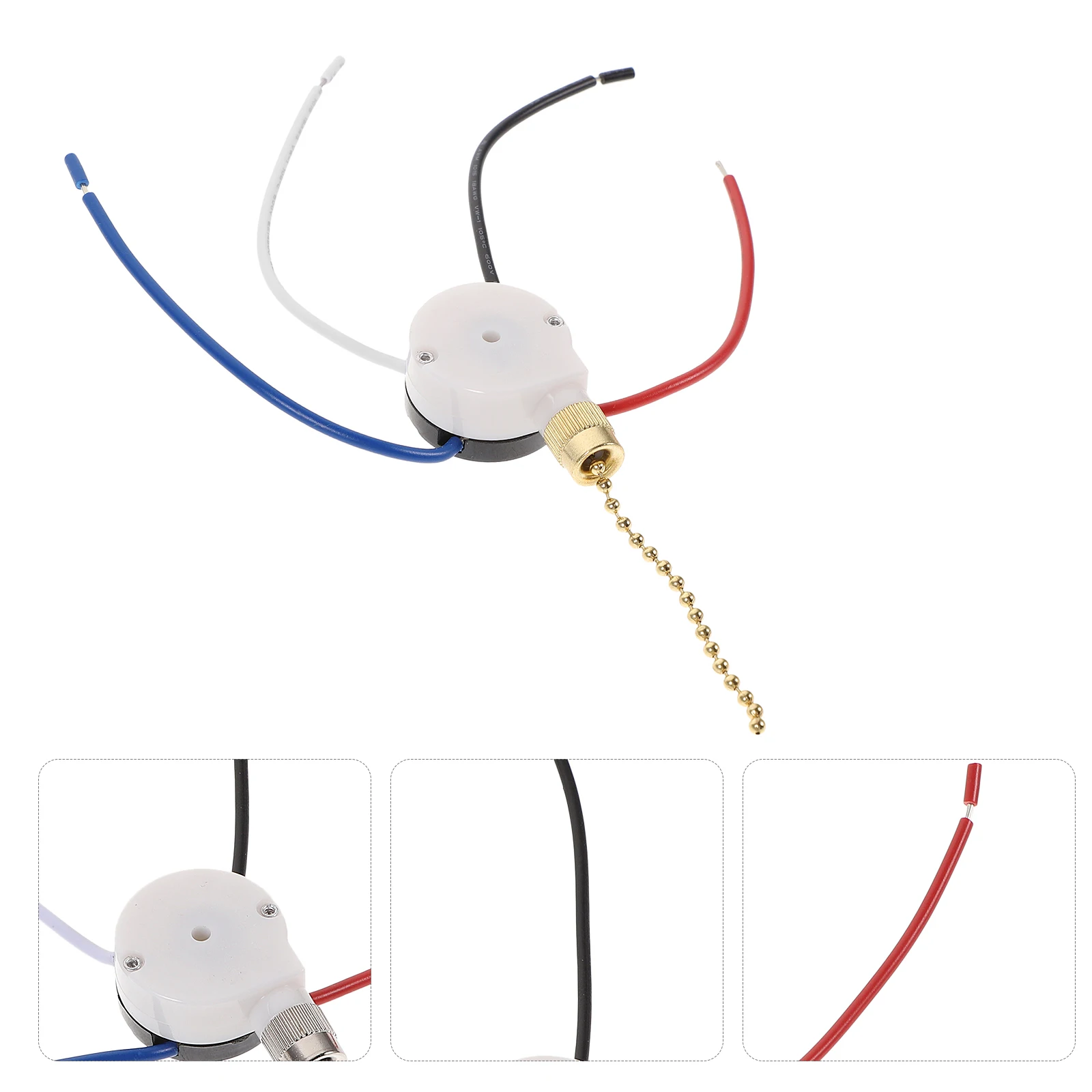 Fan Switch Ceiling Chain Pull Replacement Light Chains for Fans Extension Plastic