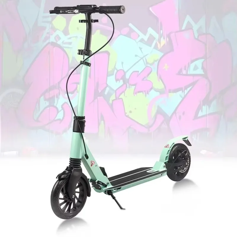 

STLF US Warehouse Direct Sales Two-Wheel Kick Scooter for Kids Free Shipping Folding Design Aluminum Alloy Material and PU Wheel