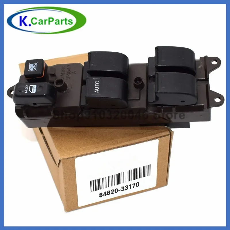 

Высококачественный главный переключатель переднего левого стеклоподъемника 84820-33170 для 03-08 Pontiac Vibe 1.8L 03-08 Toyota Matrix 1.8L