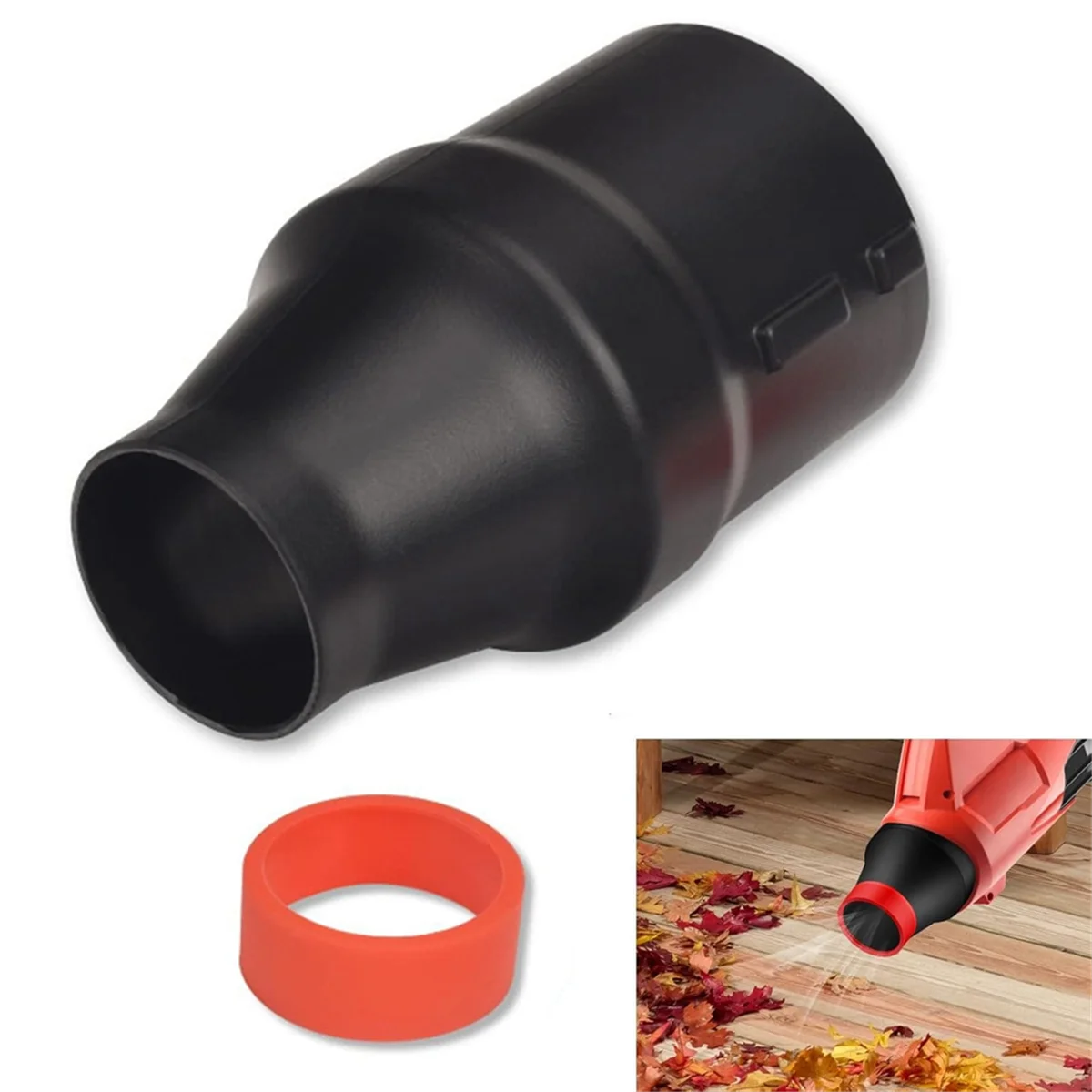 XFDE Car Drying Nozzle with Soft Tip Cover for Milwaukee M18 Fuel Single Battery Leaf Blowers Fits 2724-20 and 2728-20