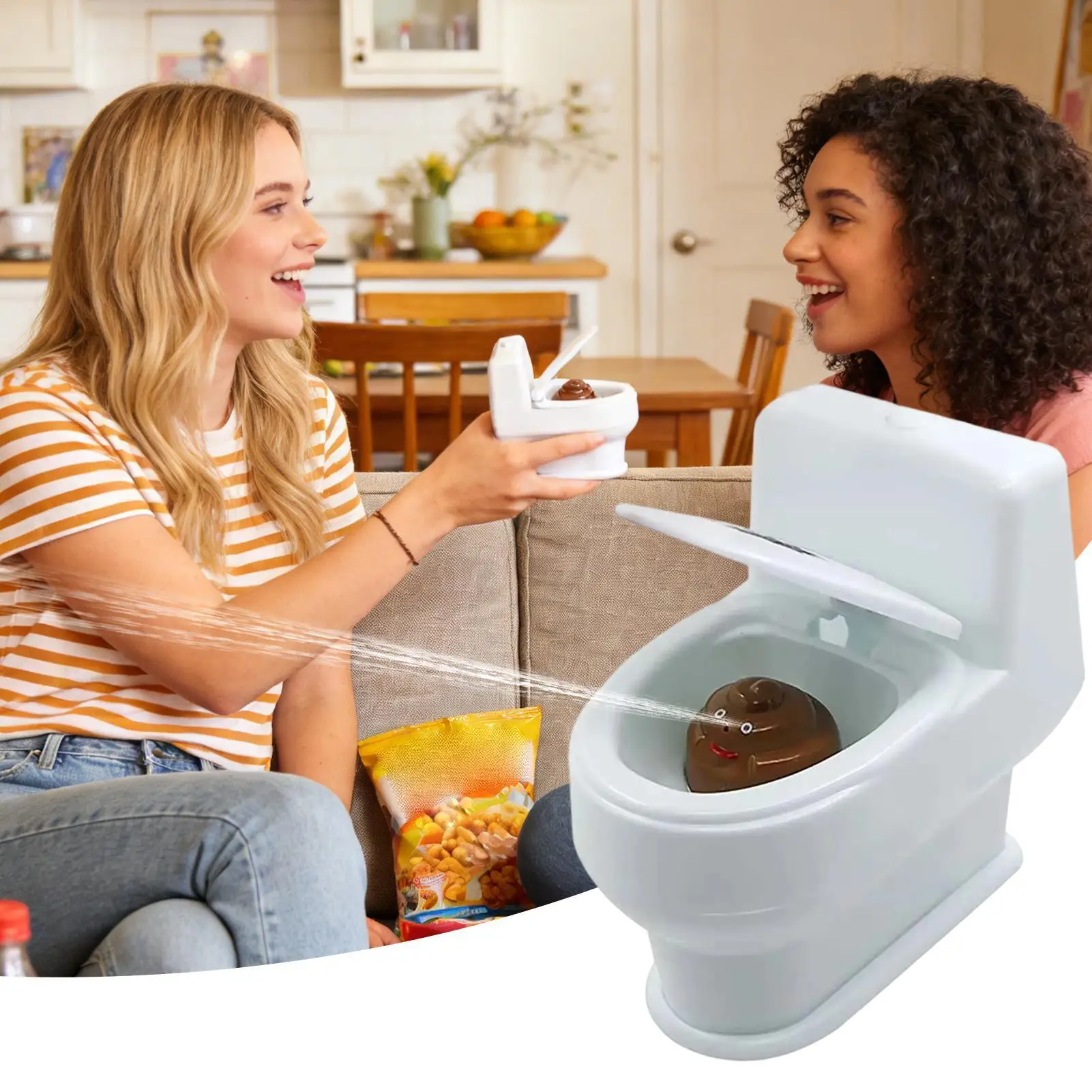 Prank Toilet Spray Holiday Trick Supplies Gag Toys for Kids Teens Adults Roommates Friends Birthday Party Family Gatherings