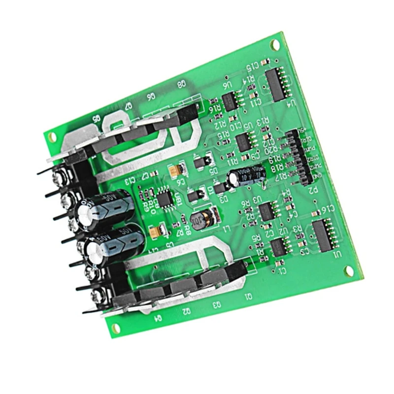 Top-Dual DC Motor Driver Board H-Bridge PWM DC Motor Drive Module MOSFET IRF3205 12V 24V 10A Peak 30A With Brake