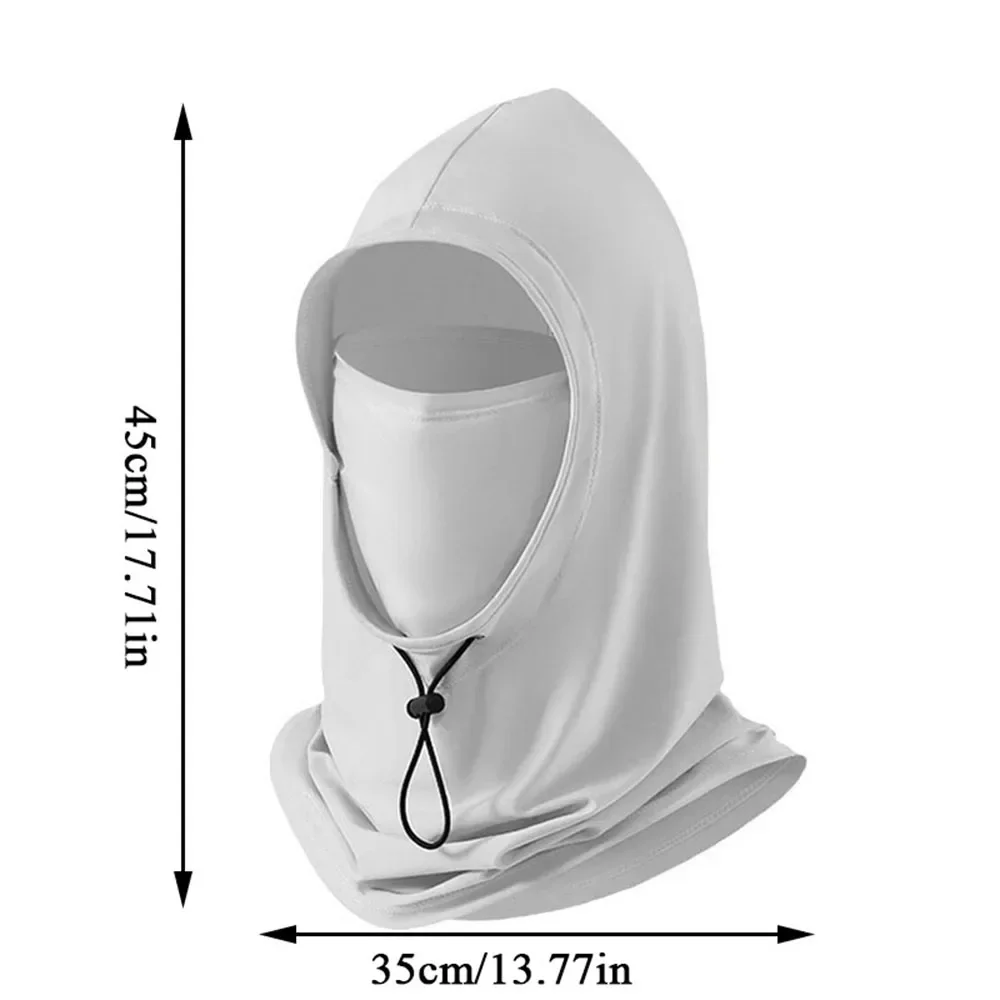 Summer Sunscreen Balaclava Face Covering Sun Protection Neck Cover Men Women Outdoor Cycling Motorcycle Fishing Skiing Face Mask