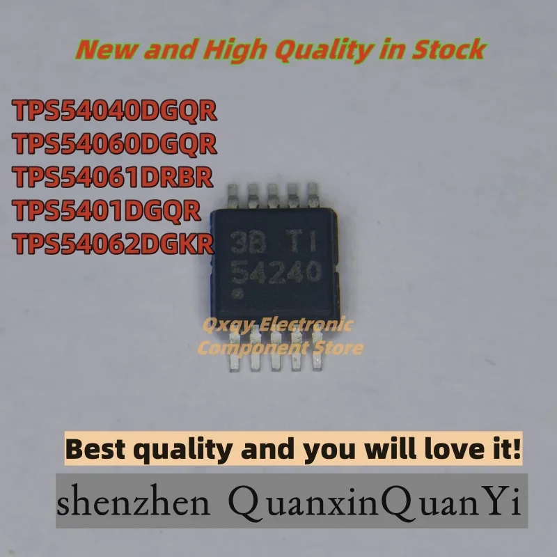 10pcs new TPS54040DGQR 54040 TPS54060DGQR 54060 TPS54061DRBR 61 TPS5401DGQR 5401 TPS54062DGKR 54062 Switching regulator chip MSO