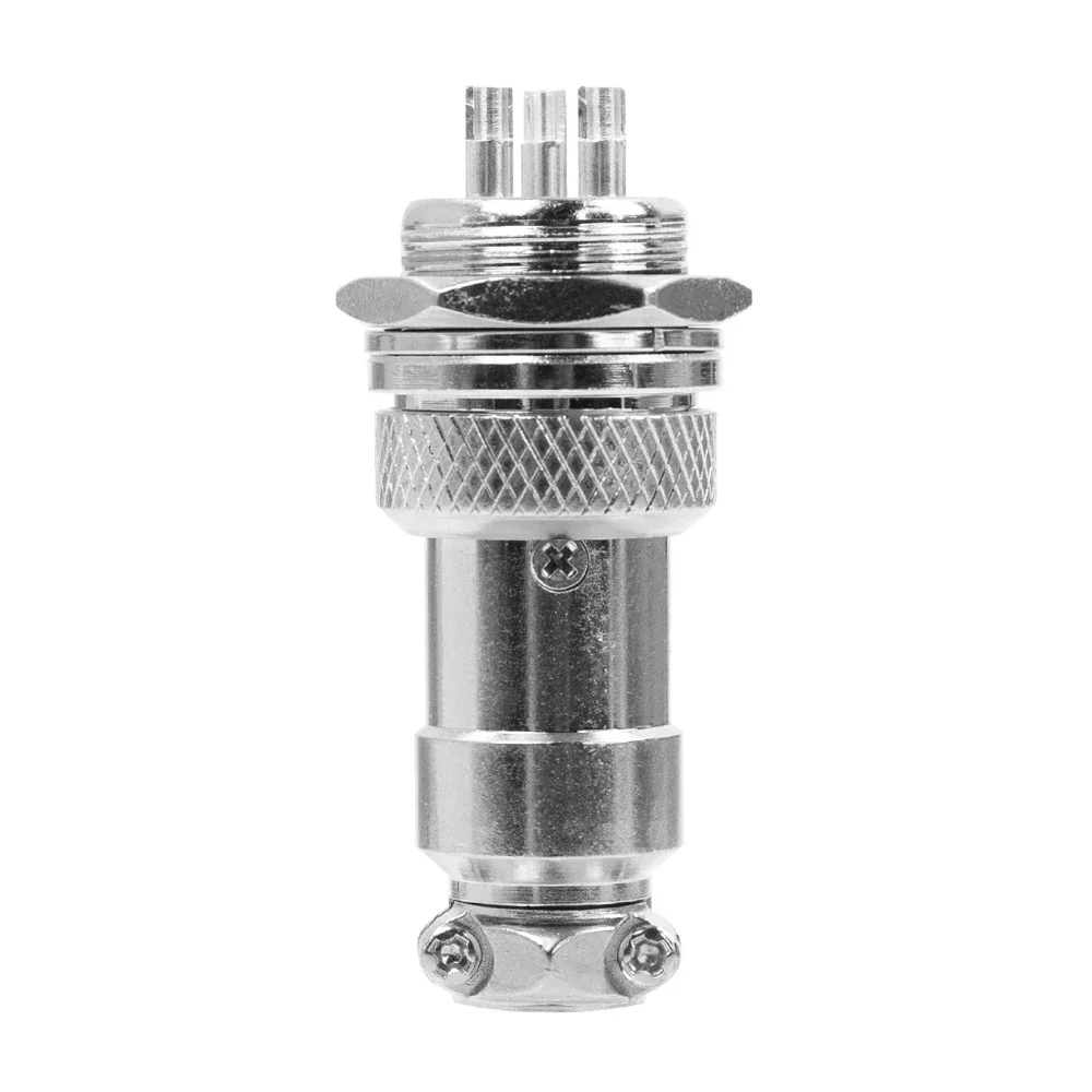 Connector GX16 Butting Circular Aviation Connector Male & Female Plug 3 Pin Wire Panel Docking Connectors Plug Socket 1/5/10PC