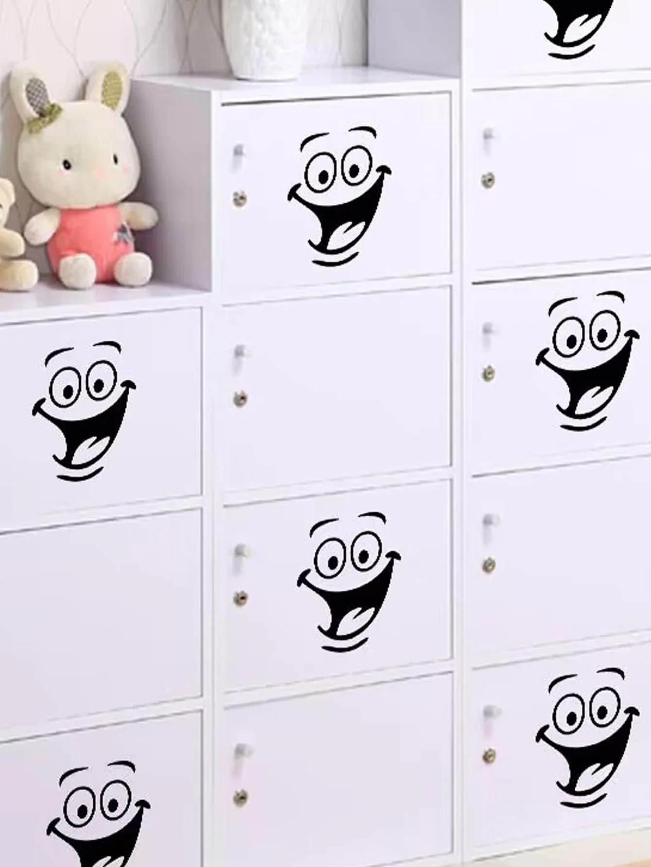 مضحك لطيف مقعد المرحاض ملصق الأزياء شخصية المرحاض ملصق الحمام المرحاض تجديد ملصق مقاوم للماء #5