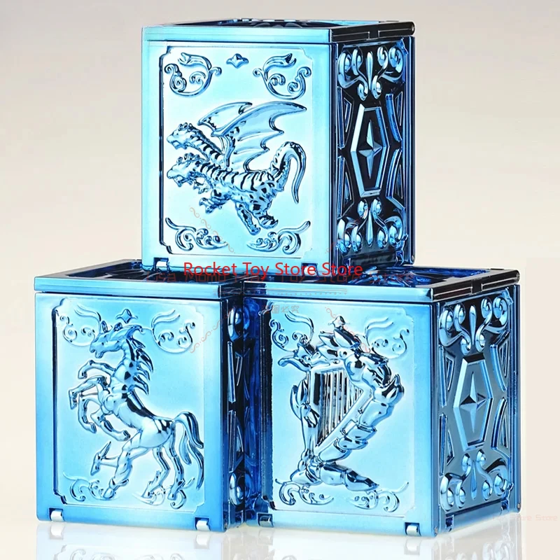 قماش أسطورة سانت سيا EX God Asgard Siegfried Hagen Thor Alberich Fenrir Syd Bud Mimir Odin Ares Loki Pandora مجموعة صناديق 12 شكل