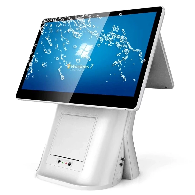 

Hot 15'' Touch Monblocks Cash Register with 58mm Printer Supermarket Touch Screen POS system
