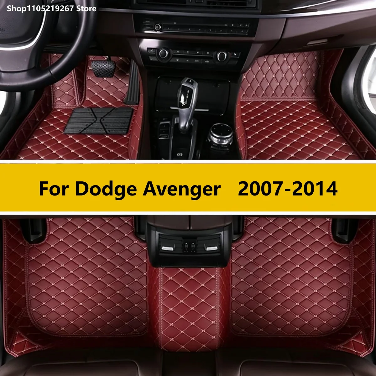 

Custom Car Floor Mats For Dodge Avenger 2007 2008 2009 2010 2011 2012 2013 2014 Auto Carpets Foot Coche Accessorie