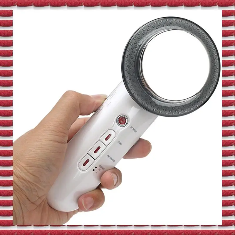 

A97G 1Set Ultrasound Slimming Burner V Face Beauty Electric Face Lifting Machine ABS+Stainless Steel US Plug
