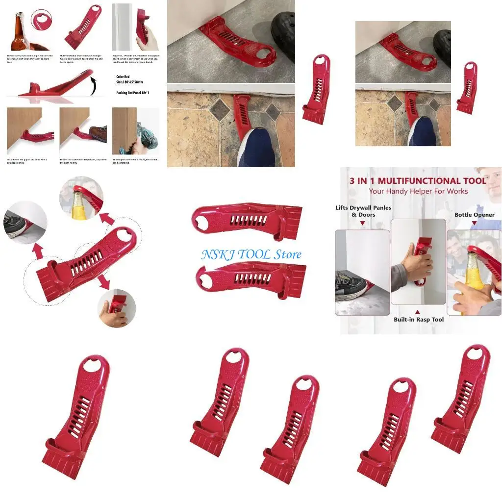 

L8RC Pack of 2 Practical Dry Wall Scrapers Feature Built in Lifter Functionality