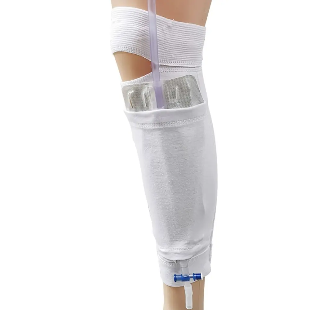 Universal Washable Catheter Bag Holder Catheter Sleeve Urine Bag Drainage Bag Cover Patient Care Urinary Band Support