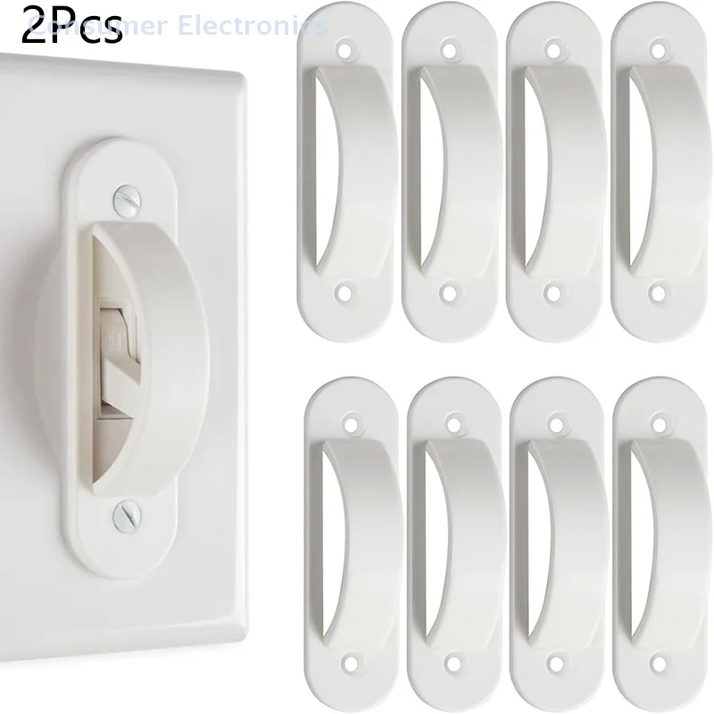 Light Switch Guard Cover, 2 ChildProof Wall Switch Guard Cover For Toggle Light Switch Protects Accidentally Turned On Or Off