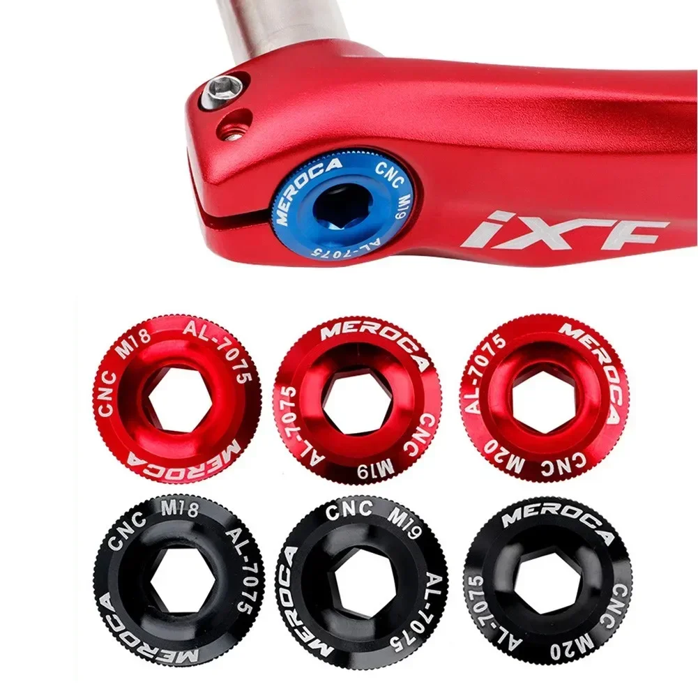 

1pc Bike M 18/M19/M20 Cranks Screw CNC Crankset Cover Cycling Parts Bicycle Accessories Prowheel Crank Bolt Cap