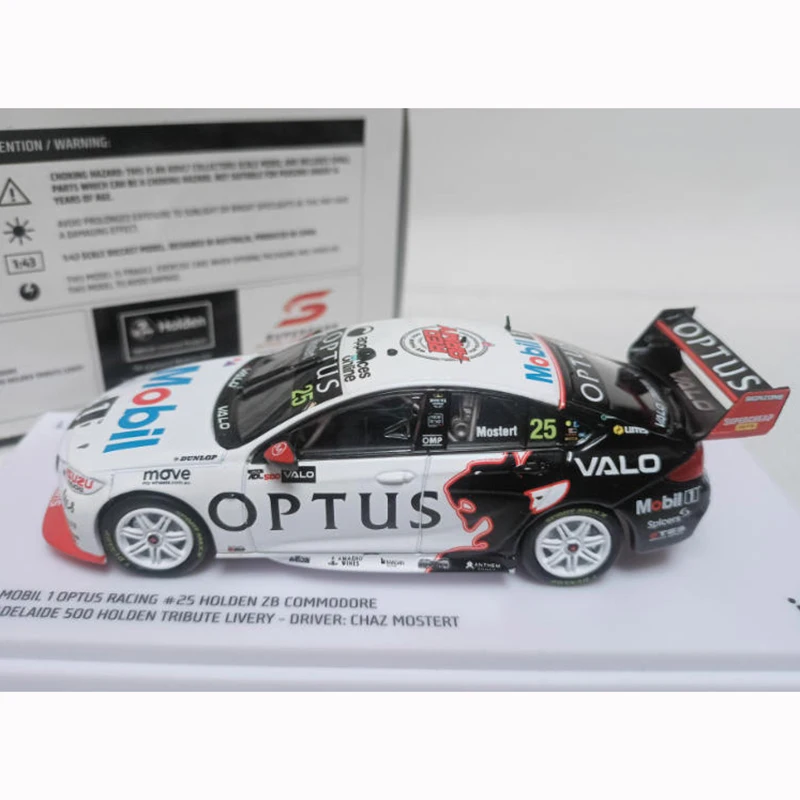 

Аутентичная модель гоночного автомобиля Holden ZB 500 2022, 1/43 год, сувенирный подарок для взрослых, статический дисплей