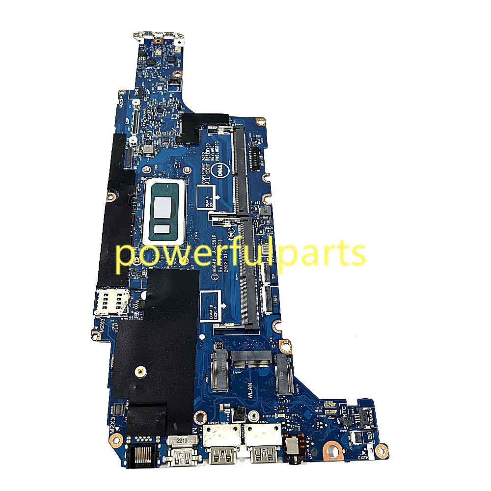 

For Dell Latitude 5430 Laptop Motherboard HDB42 LA-L591P 0260KT SRLWY i5-1245U CPU On-Board Working Good