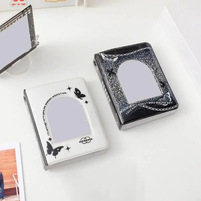Photo Card Holder Book 3 Inch Mini Photo Album 40-Pockets Small Photo Card Book 