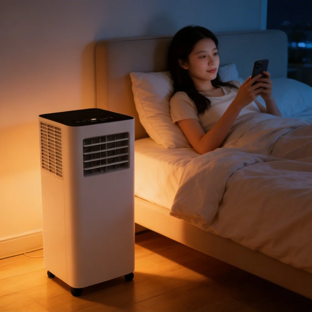12000 BTU Cooling Only Portable Air Conditioner Fast Cooling Design Suitable for Car, RV, House, Hotel & Outdoor Spaces