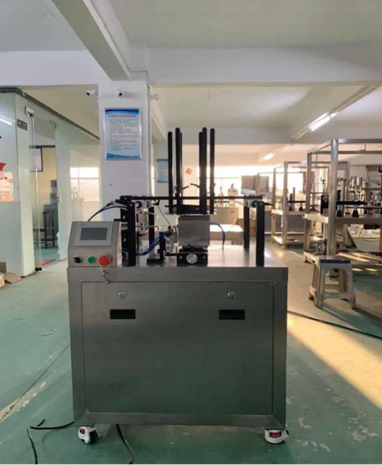 Automatic carton opening machine box forming folding machine