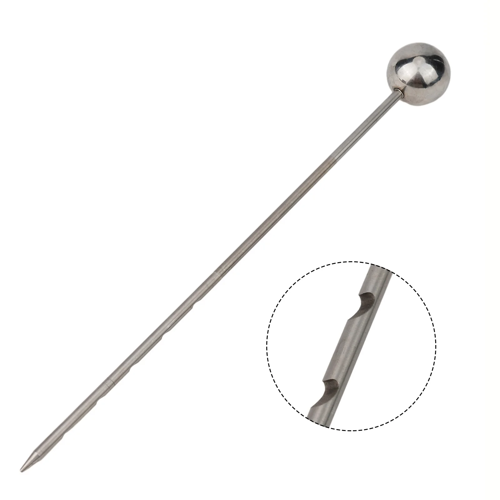 Manual Moisture Meter Integrated 14 Stainless Steel Soil Sampler Probe for Accurate Soil Sampling and Moisture Level Checking