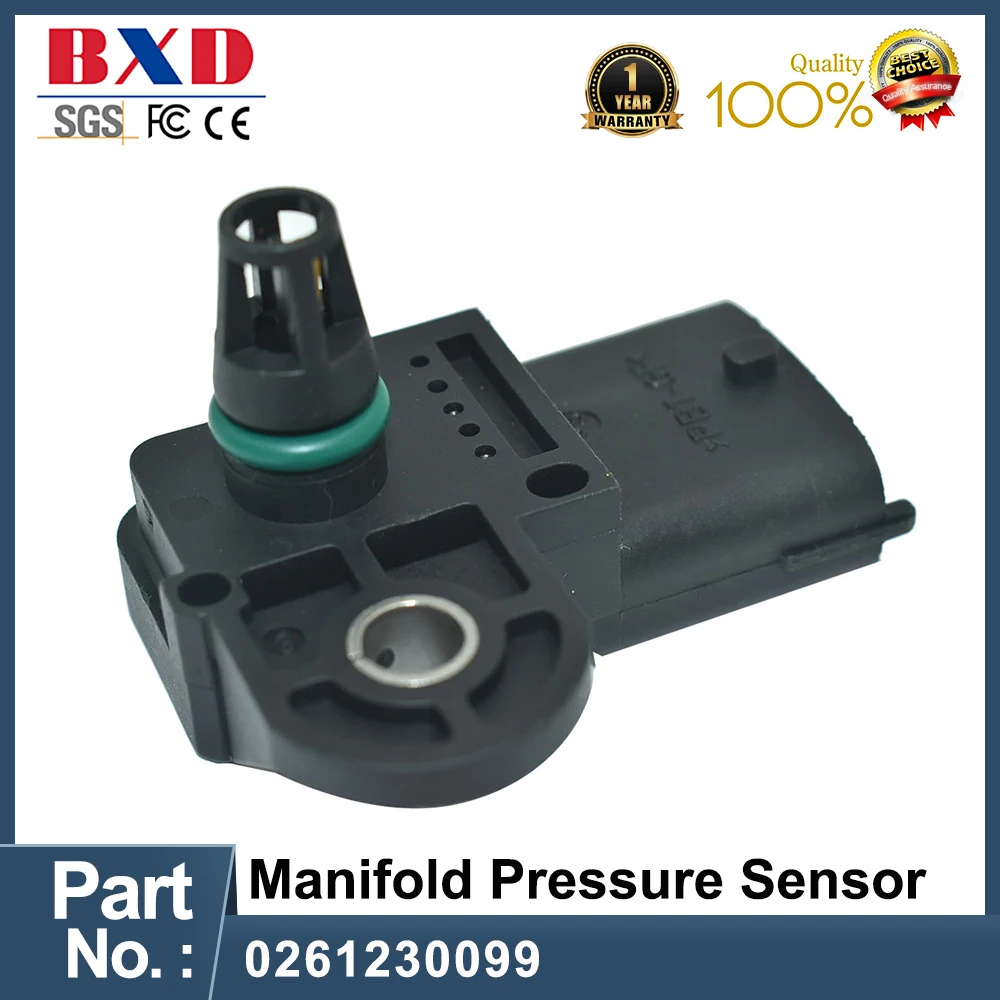 

1PCS 0261230099 Manifold Pressure MAP Sensor LPG MAP sensor for iveco vw flat Auto Accessories