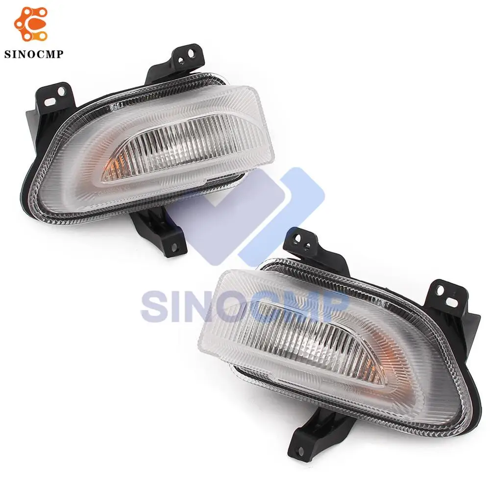 

Car Front Left & Right Park Turn Signal Lamp Light Lamp Park 68256431AA 68256432AA For 2015-2018 Jeep Renegade Light Assemblies