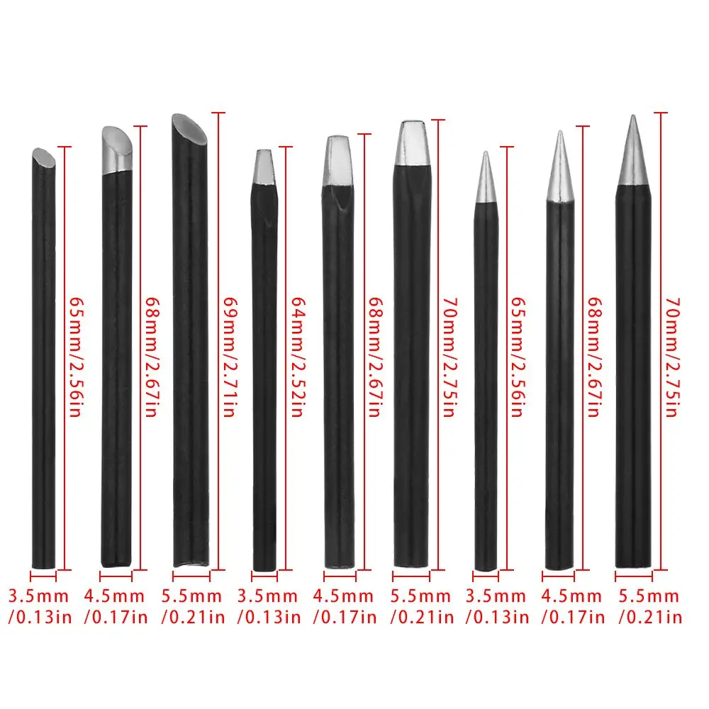 Lead Free Alloy Plating Soldering Iron Tips Soldering Irons Replacement Electric Soldering Iron External Heat Soldering Irons