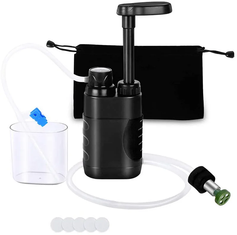Outdoor Single Soldier Water Purifier Portable Filtration Purification Ultrafiltration Water Purification Life Field Survival