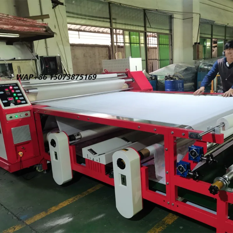 Roller Calendar Heat Transfer Sublimation Printing Machine T-shirt Clothes Bed Sheet Making Machine logo Printing Machine 60x170