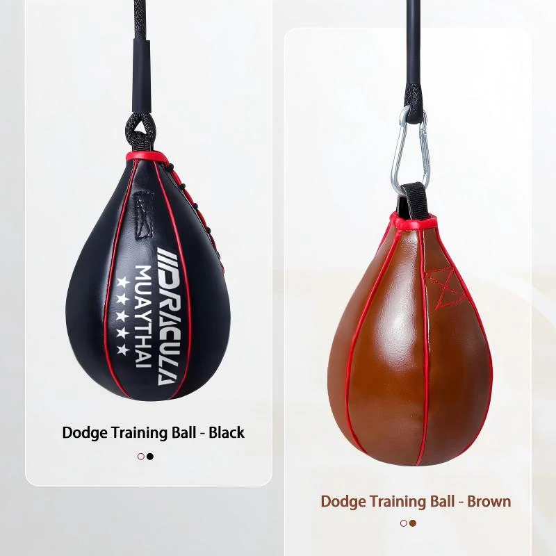 Shaking flash punch, striking ball, punching speed ball, microfiber combat, Muay Thai training, dodging pear-shaped ball