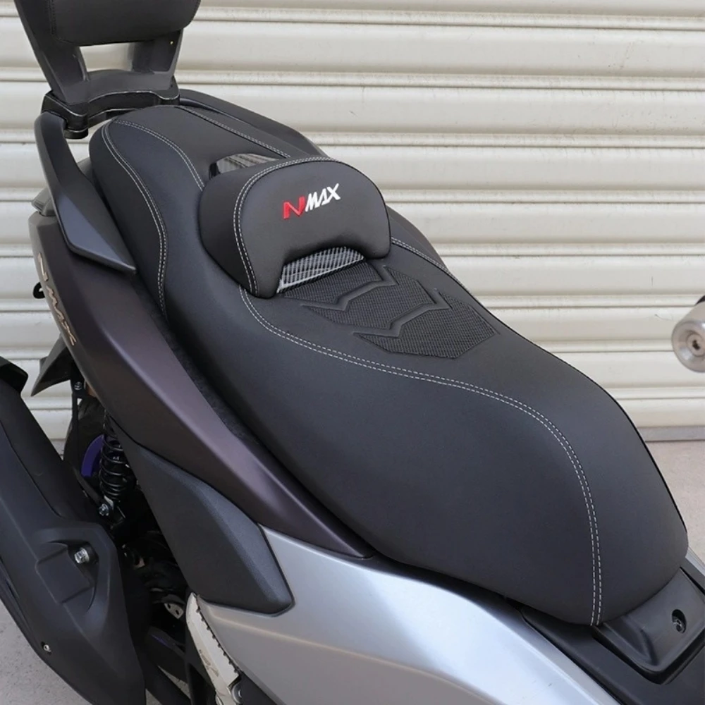 For Yamaha NMAX155 V3 2025‑2026 Custom Saddle Unit, Waterproof Surface Built‑in Lumbar Support Direct‑Fit Mod Accessories