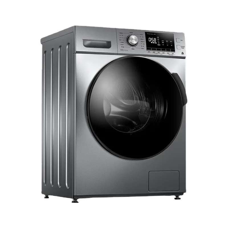 Variable frequency fully automatic front washing machine for household large capacity intelligent 10kg two in one