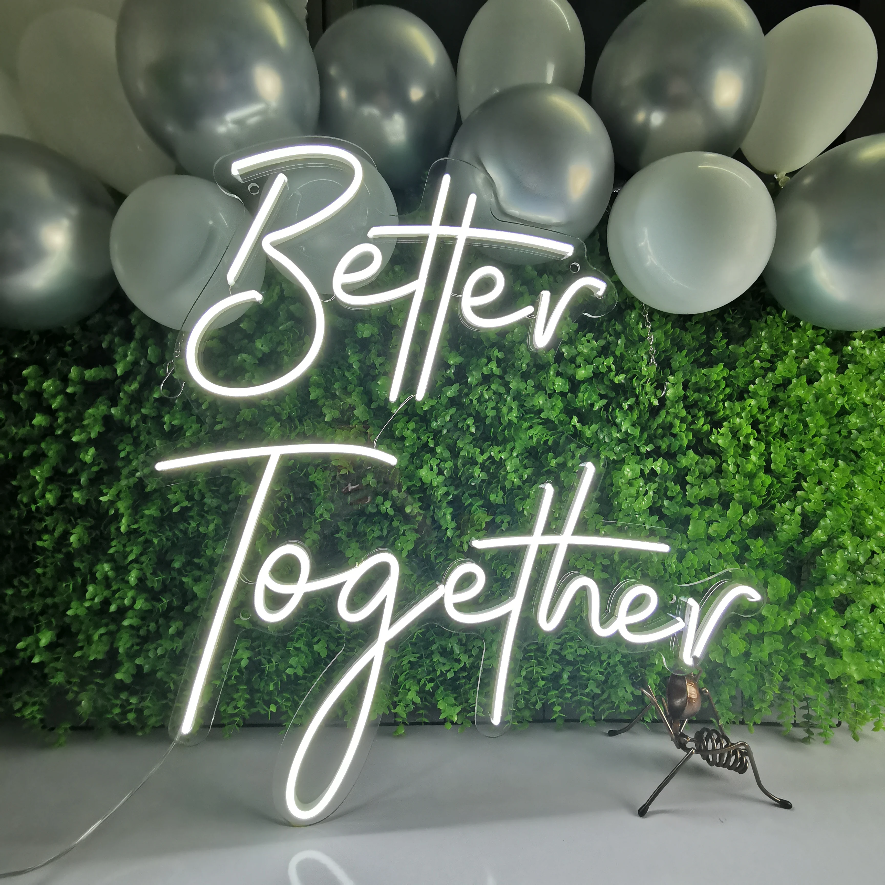 

Better Together Neon Led Sign for Bedroom Wedding Decoration Just Married Neon Sign LED Lights Room Decor Mr And Mrs Neon Lights