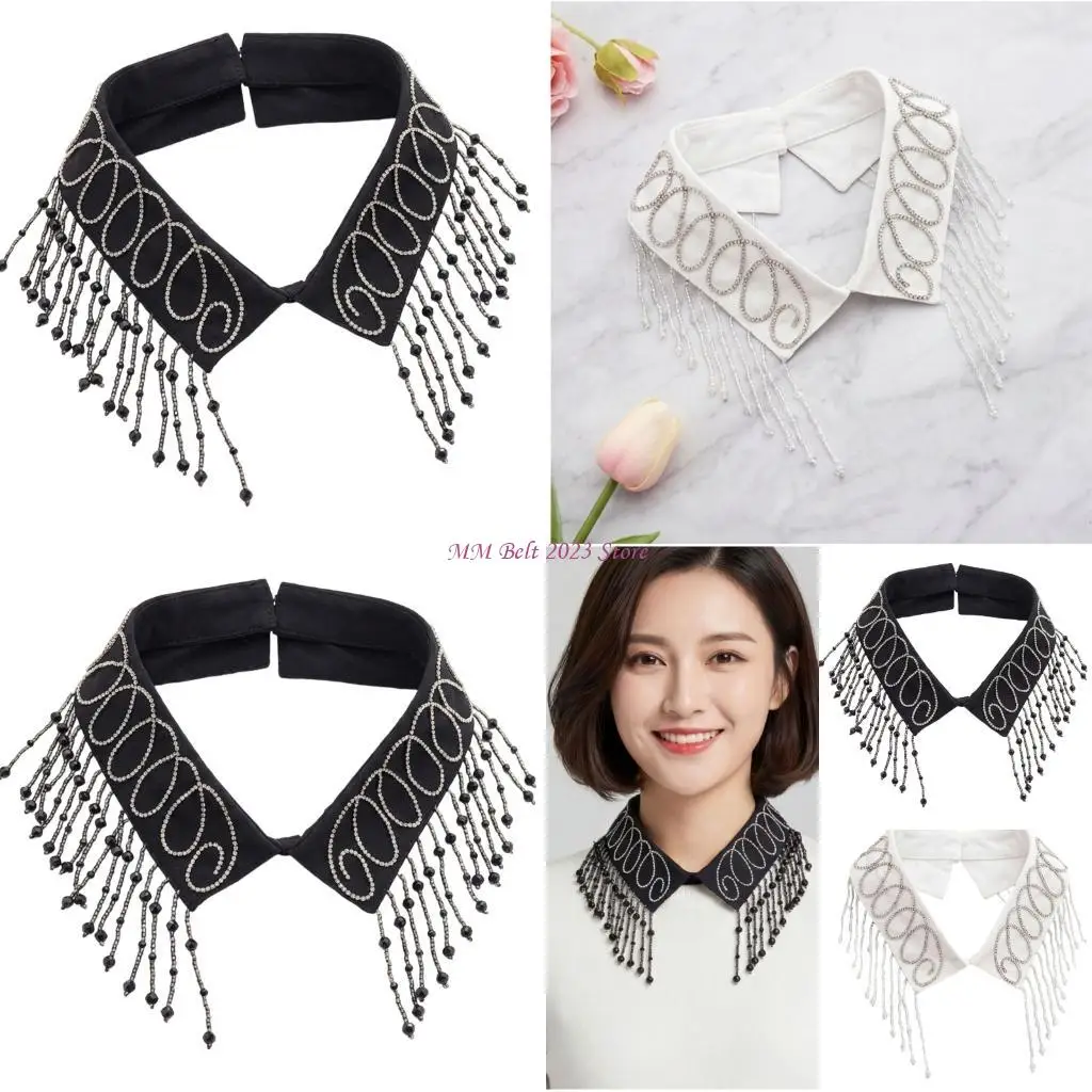 49me-tassels-beaded-detachable-collar-neck-accessory-for-women-daily-formal-outfit