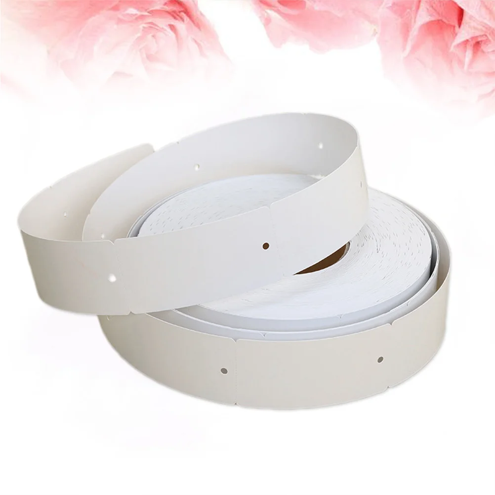 

1 Roll Blank Hangtags 50x110mm White Hard Card DIY Customizable Clothing Labels for Fashion Retailers Apparel Tagging Hanging